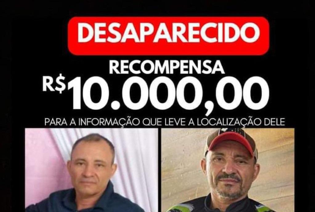 FORNECER INFORMAÇÕES-  Família Oferece Recompensa de R$10.000 por Informações de Homem Desaparecido em Rolim de Moura