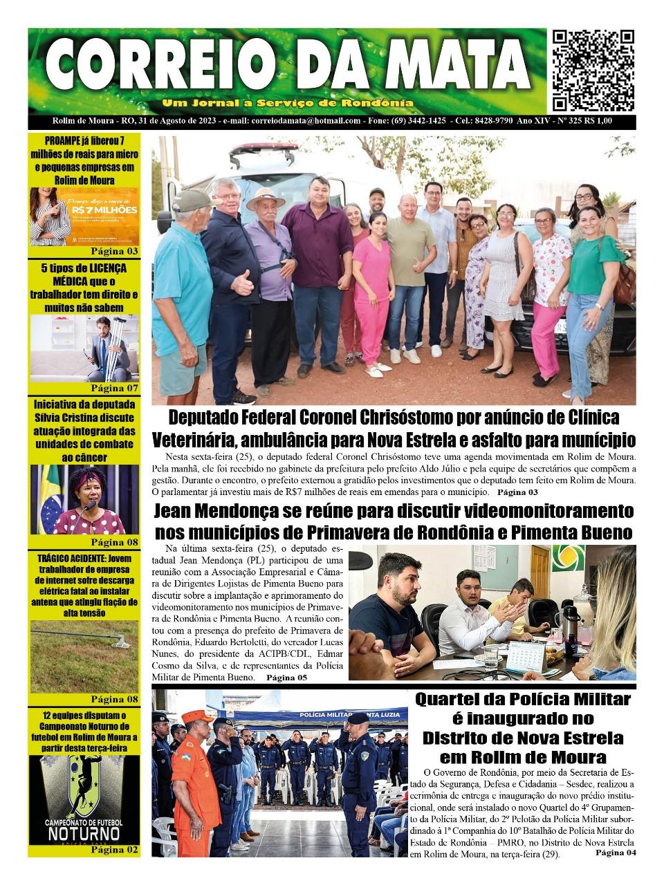 JORNAL CORREIO DA MATA