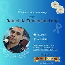 Sistema Bom Pastor emite nota de pesar pelo falecimento do morador de Espigão do Oeste, Pastor Daniel da Conceição Lima