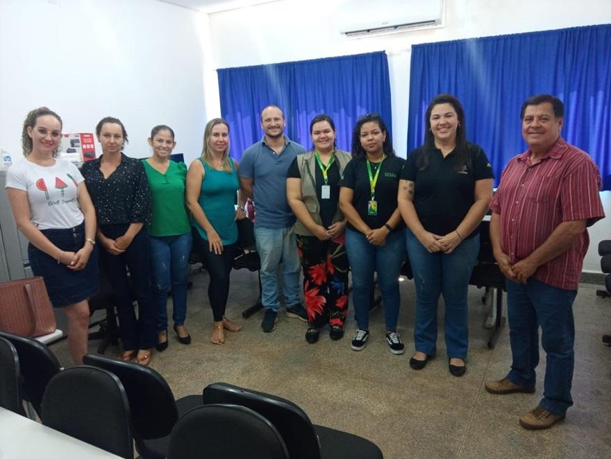 Equipe da secretaria de meio ambiente de Rolim de Moura passa por treinamento com técnicos da SEDAM