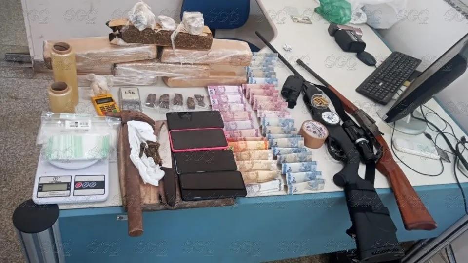 Operação - Policial prende casal fornecedor de drogas em Ariquemes (RO)