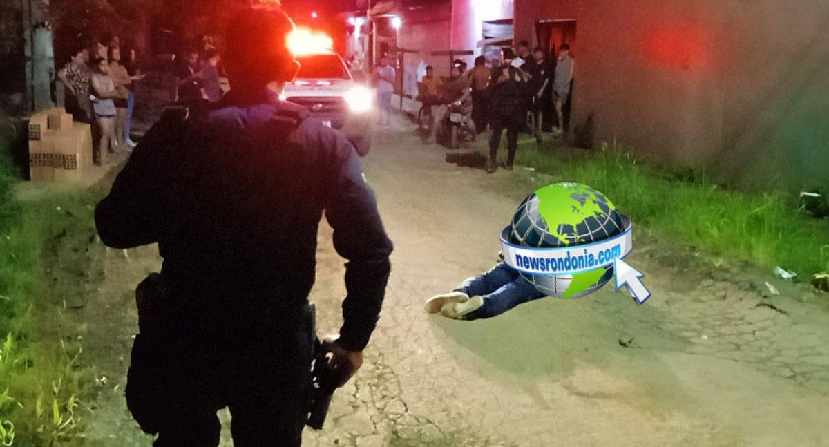 Polícia -  ATUALIZADA: Ex-presidiário é morto a tiros após cair em emboscada depois de sair da escola