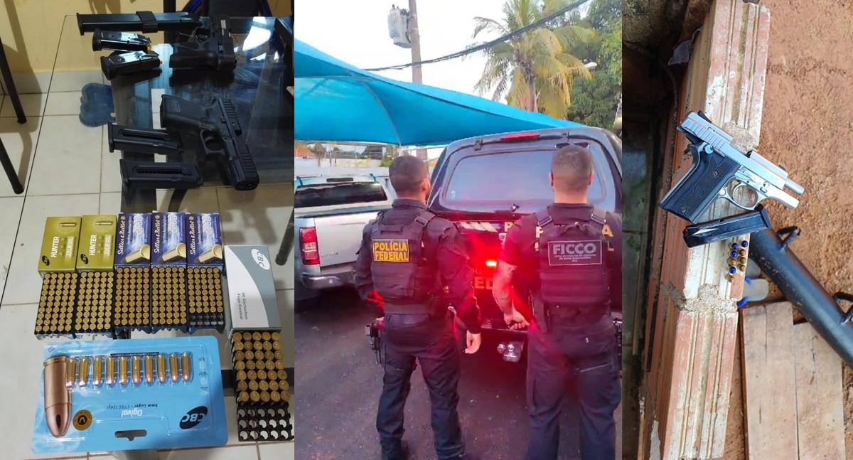 Polícia- SONÍFERA ILHA: FICCO/RO realiza operação contra o tráfico de drogas e armas na capital