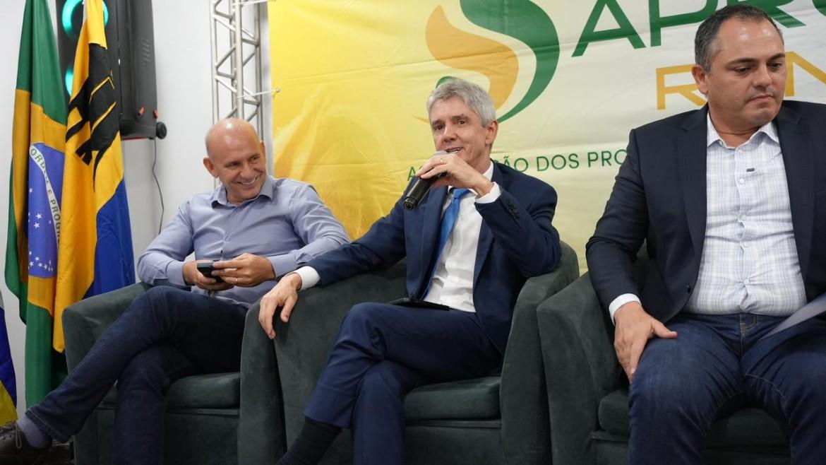 Senador Jaime Bagattoli defende mais apoio ao produtor rural durante posse da nova diretoria da Aprosoja Rondônia