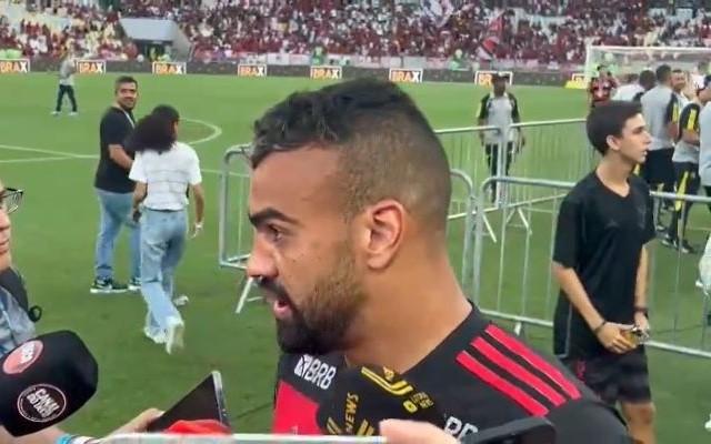 Esportes- Fabrício Bruno, do Flamengo, tem fratura no nariz confirmada