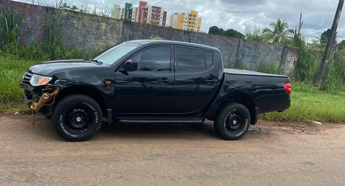 Polícia- PM recupera caminhonete roubada em casa de apresentador de TV em Porto Velho