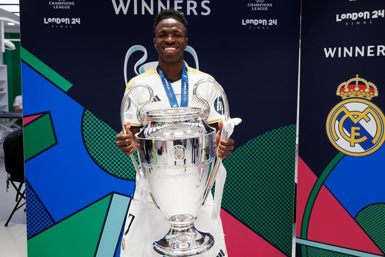 Esportes-Vinicius Jr é eleito melhor jogador da Champions