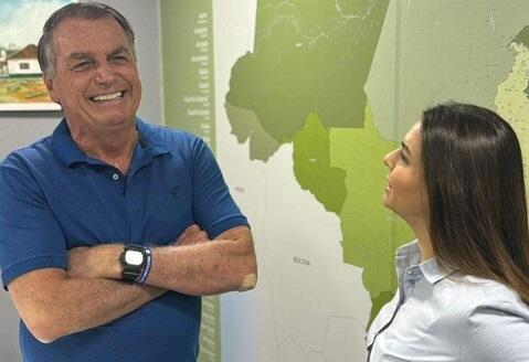 Eleições Bolsonaro confirma vinda a Porto Velho durante encontro com Mariana Carvalho, em Brasília