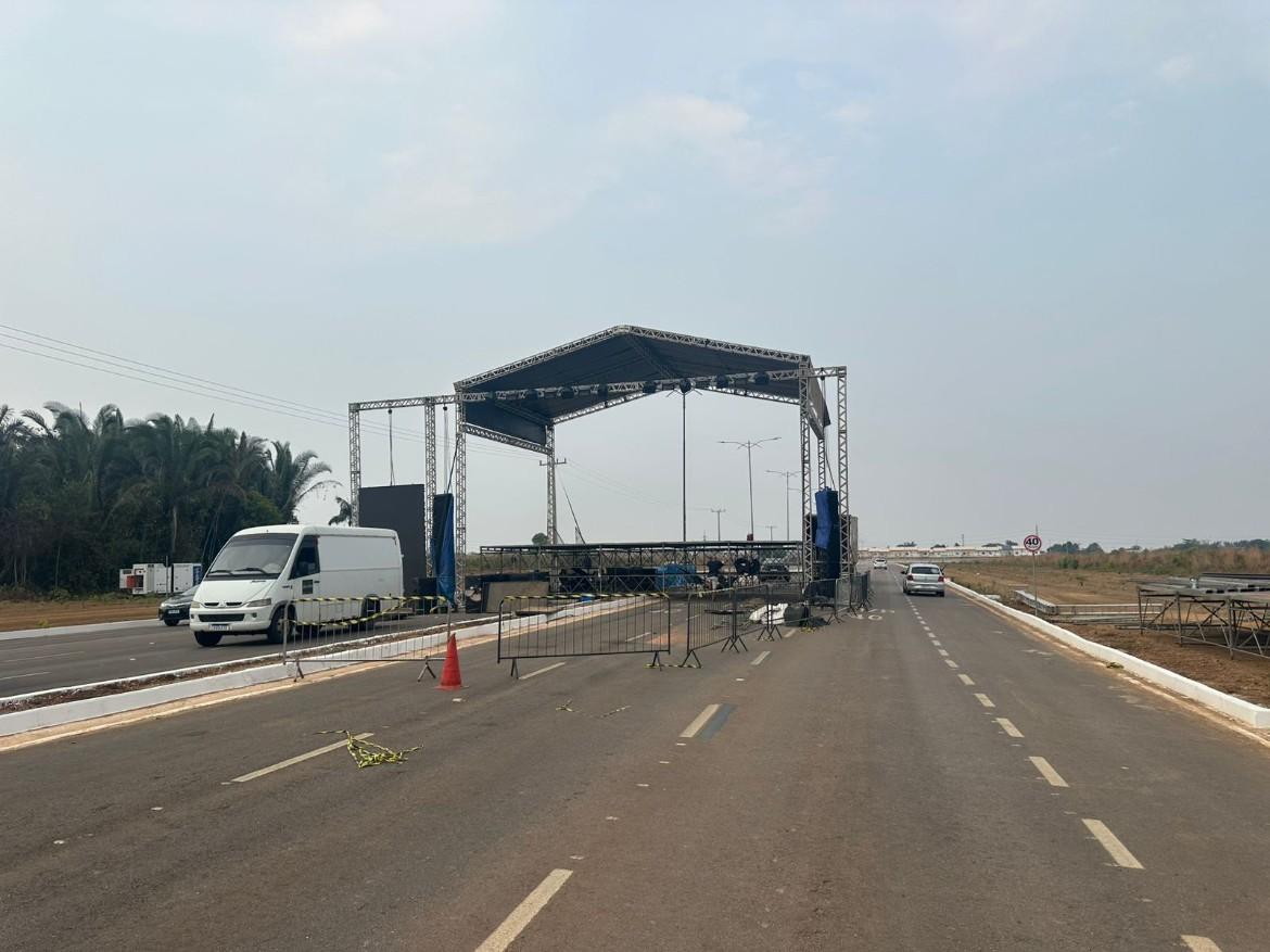 Eleições - PL prepara grande estrutura para receber Bolsonaro em Porto Velho