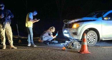 Polícia - Acidente mata mototaxista na curva da morte, na BR-364
