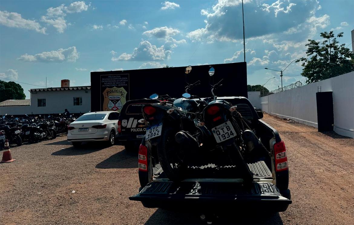 Polícia - Durante ação no Morar Melhor, Delegacia de Furtos e Roubos de Veículos apreende motos roubadas no final de semana