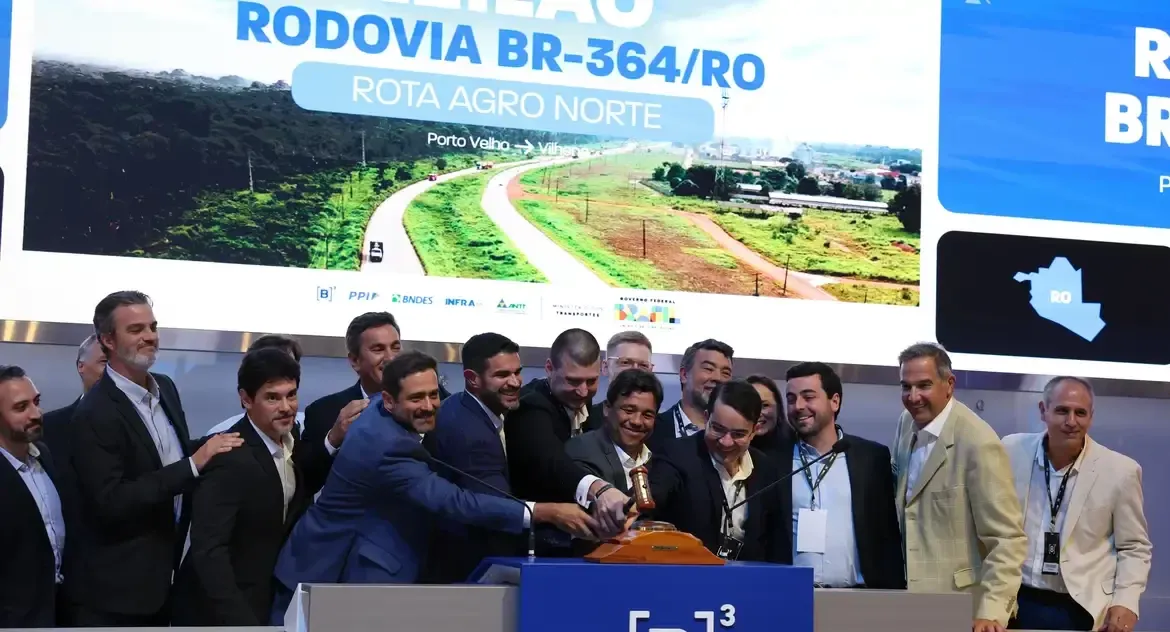Notícia -  Consórcio 4UM-Opportunity vence leilão de concessão da BR-364 em Rondônia