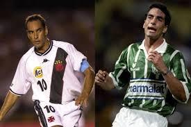 Esportes - Adversários em jogo no DF, Vasco e Palmeiras compartilham ídolos