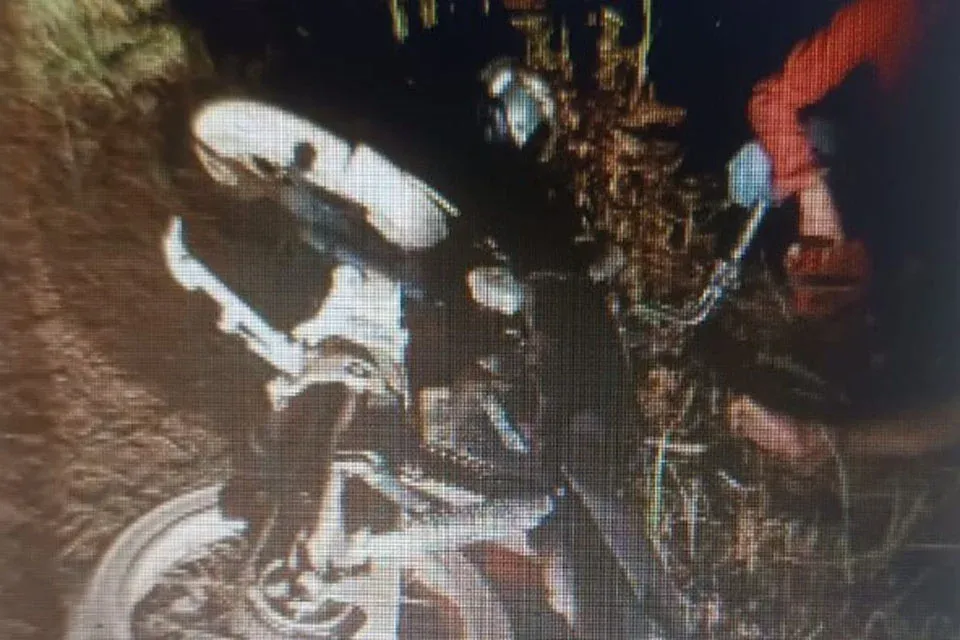 São Miguel do Guaporé - Condutor de motocicleta é preso por embriaguez após acidente