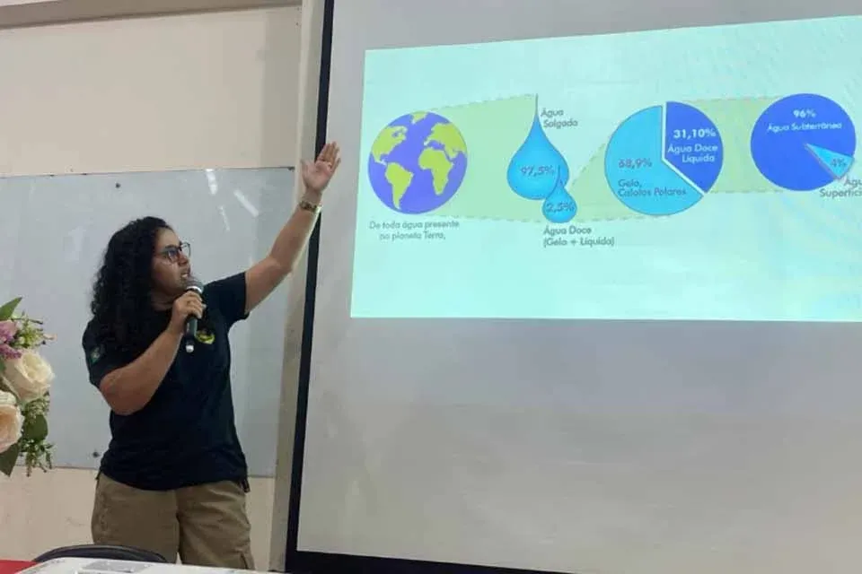 FORMAÇÃO DE MULTIPLICADORES - Governo realiza programa de educação ambiental em Alvorada do Oeste