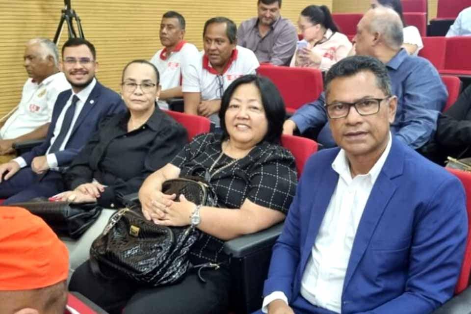 HOMENAGEM - Diretoria do SINDSEF-RO prestigia homenagem da Assembleia Legislativa de Rondônia aos 61 anos da Eucatur