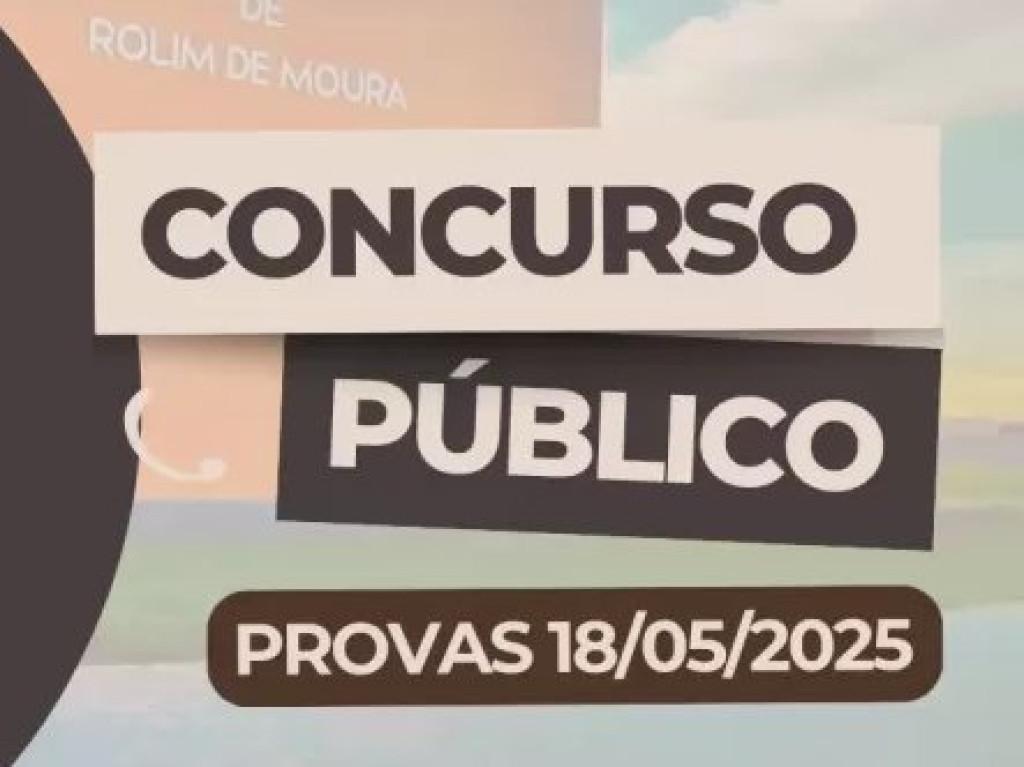 Prefeitura Municipal - Concurso da Prefeitura de Rolim de Moura acontece neste domingo, 18; consulte locais de prova