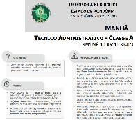 Concursos e Empregos - Confira os gabaritos preliminares de concurso da Defensoria Pública de Rondônia para cargos administrativos