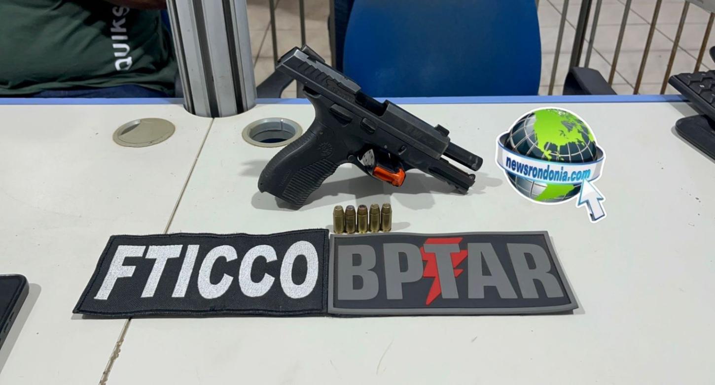 Polícia - BPTAR prende trio do CV com arma antes de fazer ataque contra rivais em condomínio na leste