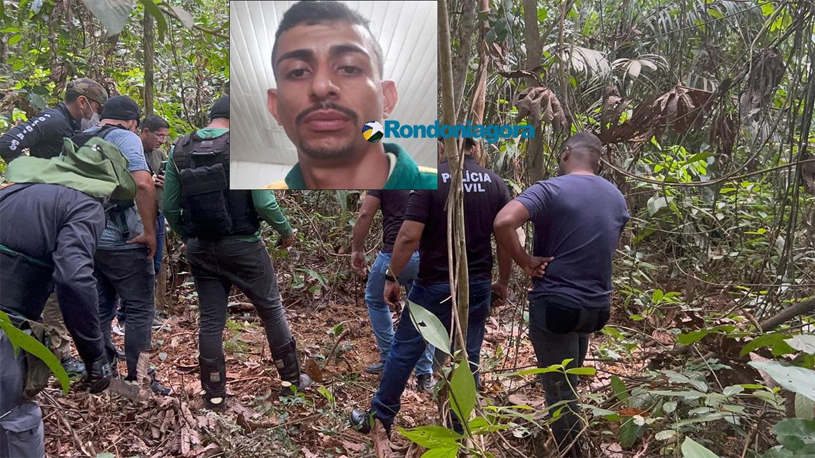 Polícia - Restos mortais de homem assassinado pelo cunhado são encontrados em mata; três homens foram presos pelo crime