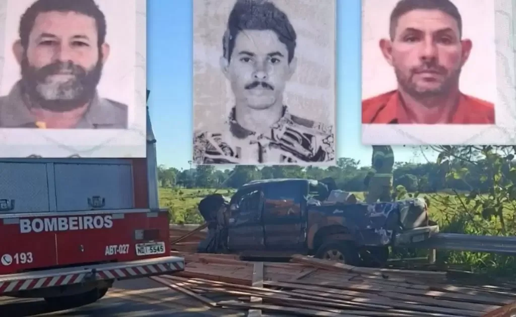 Três irmãos são identificados como as vítimas do trágico acidente na BR-364 em Rondônia