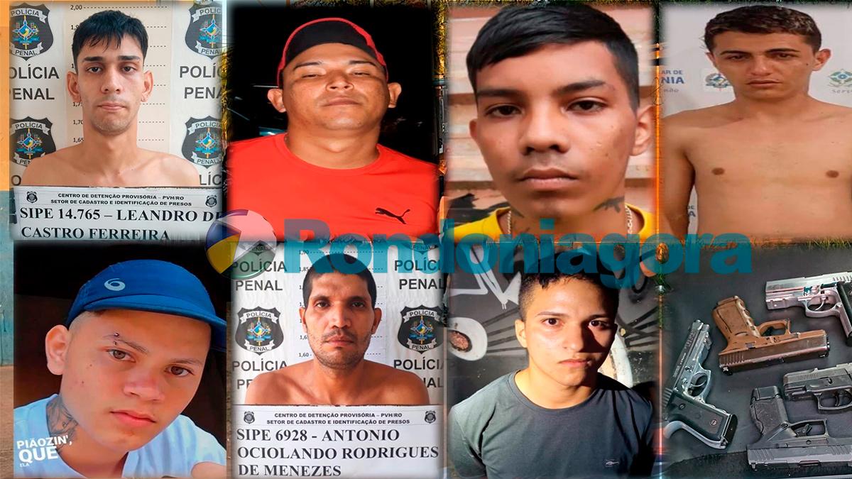 Polícia - Oito armas, grande quantidade de munições e drogas foram apreendidas na casa onde ocorreu tiroteio que matou criminosos