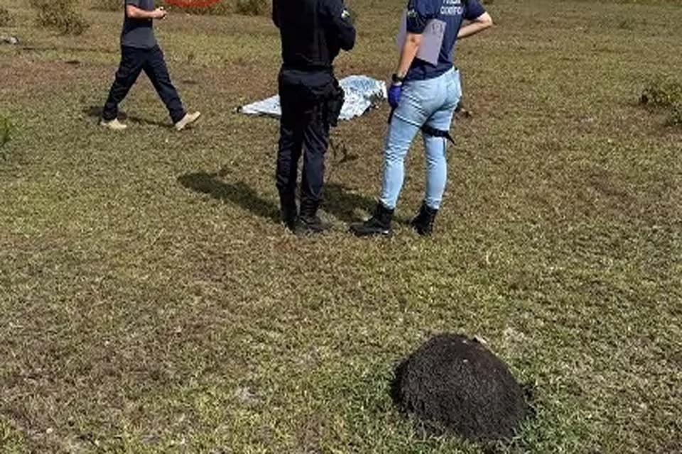 Violência Jovem é encontrado morto em Pimenta Bueno com sinais de execução