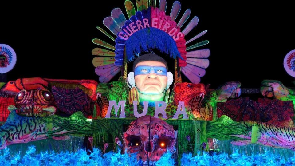 Amazonas - Guerreiros Mura abre Festival de Cirandas de Manacapuru com espetáculo subaquático e exaltação indígena