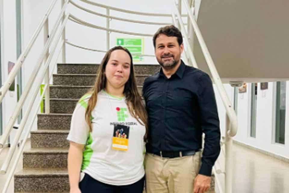 IFRO - Aluna do Campus Ariquemes é escolhida para representar Rondônia em Brasília