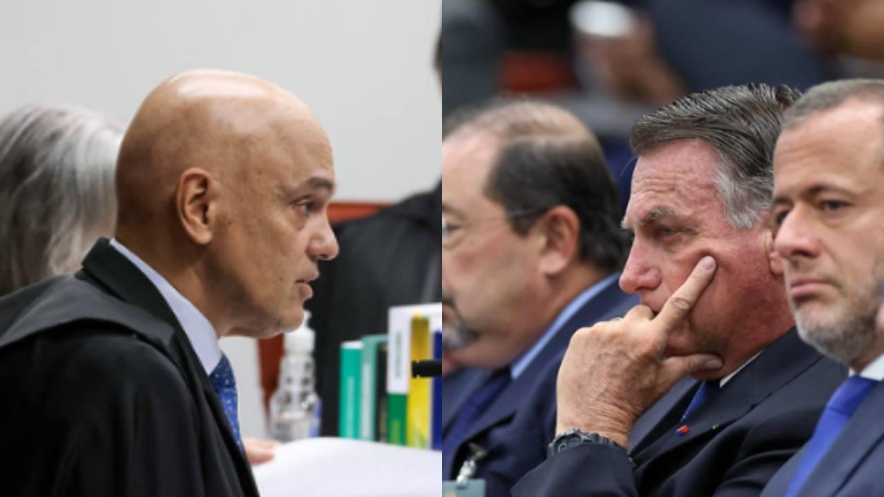Monitoramento 24h - Moraes manda polícia ficar na área externa da casa de Bolsonaro