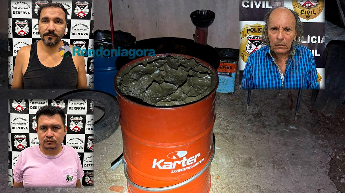 Polícia -Colombianos e boliviano são presos e 24 kg de drogas apreendidas em operação da Furtos e Roubos de Veículos na capital