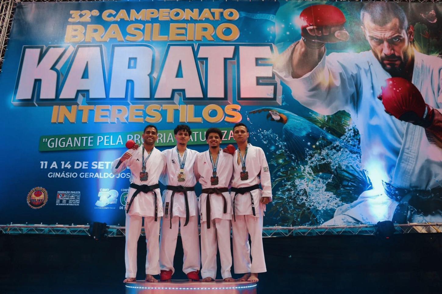 Atleta de Rolim de Moura conquista medalha de bronze no Campeonato Brasileiro de Karatê