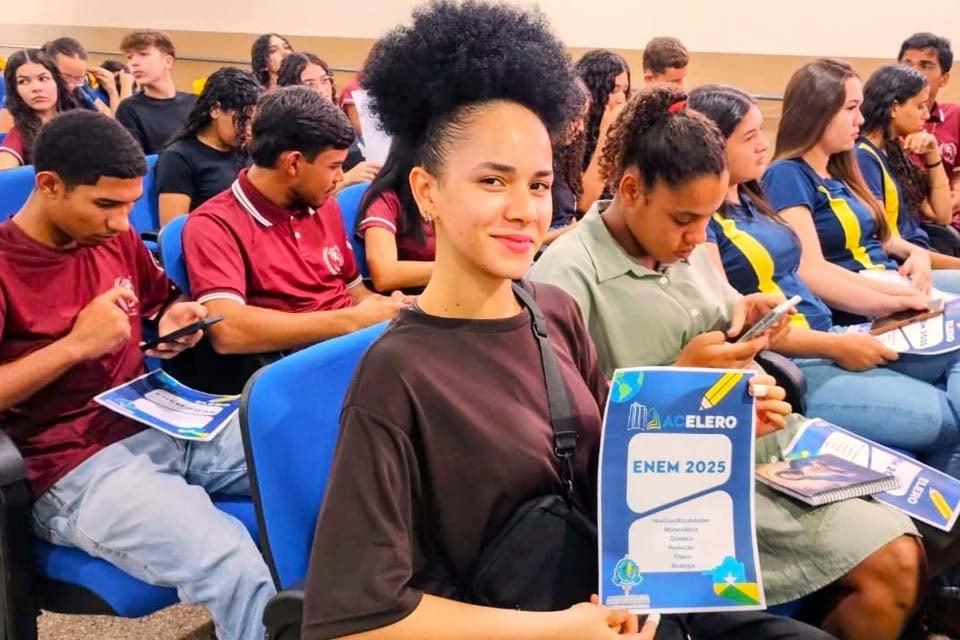 EDUCAÇÃO - Jovens sonham alto com projeto Acelero Enem 2025 promovido pela Assembleia Legislativa de Rondônia