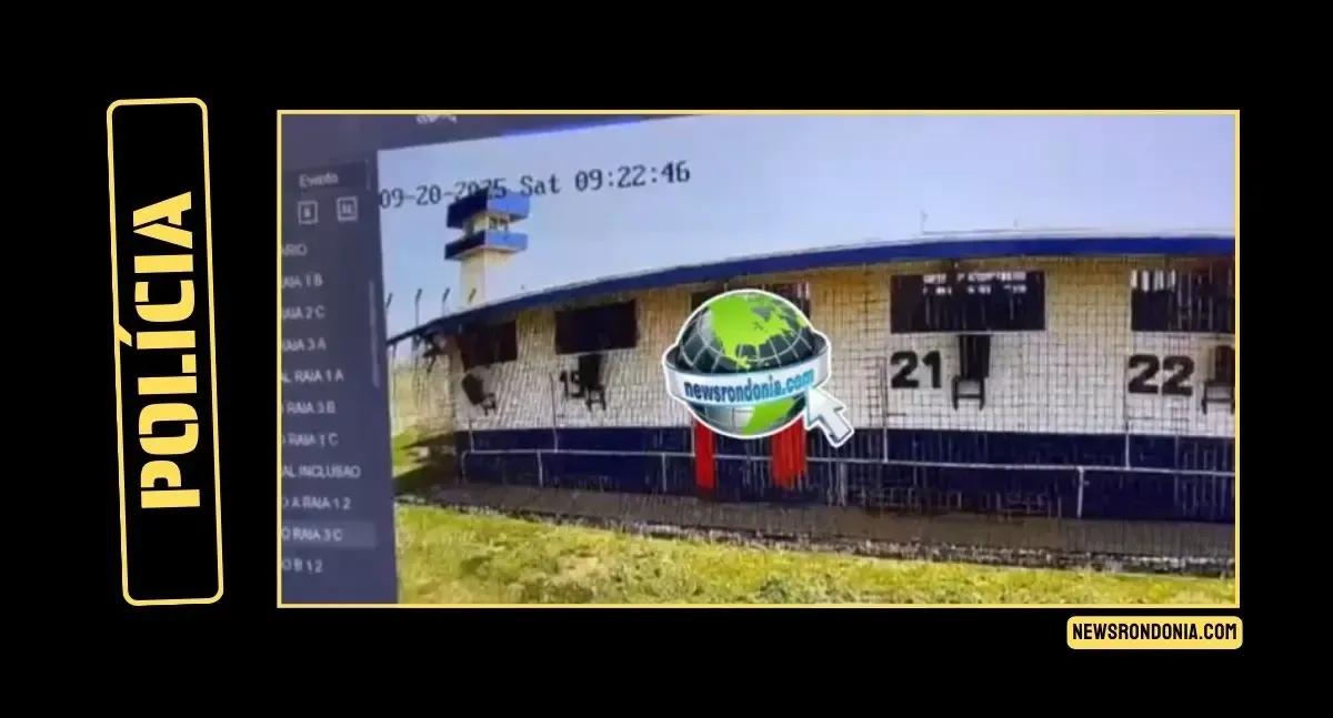 Polícia - VÍDEO: Câmera flagra fuga de criminosos do presídio 470 em Porto Velho