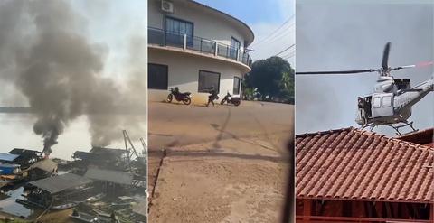 Polícia - Vídeo: clima tenso em Humaitá durante operação contra garimpo