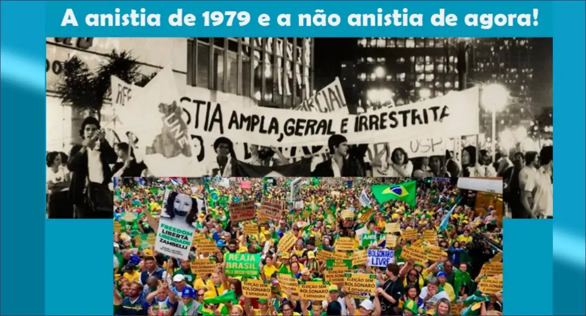 Política -  Anistia para quem matou, torturou e assaltou banco. Mas para a mulher do batom, só redução de pena