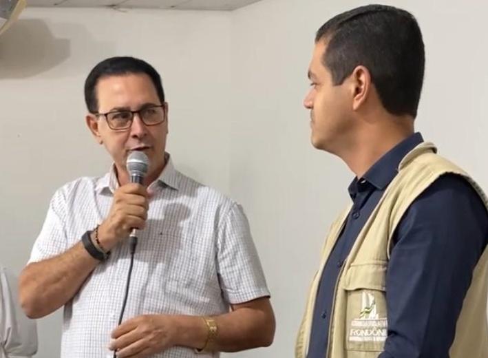 Prefeito Aldo Júlio agradece deputado Cássio Gois por recurso para aquisição de ambulância UTI móvel para Rolim de Moura  