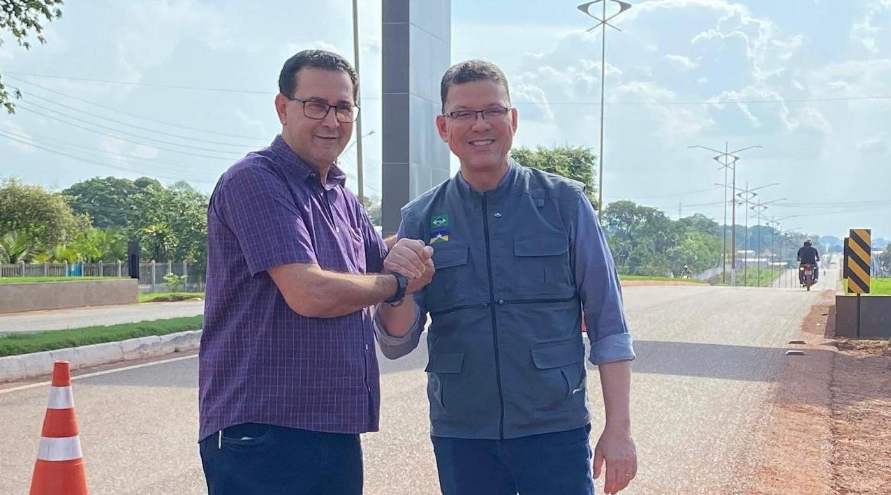 Prefeito Aldo Júlio solicita duplicação de trecho da RO-010 ao Governador Marcos Rocha