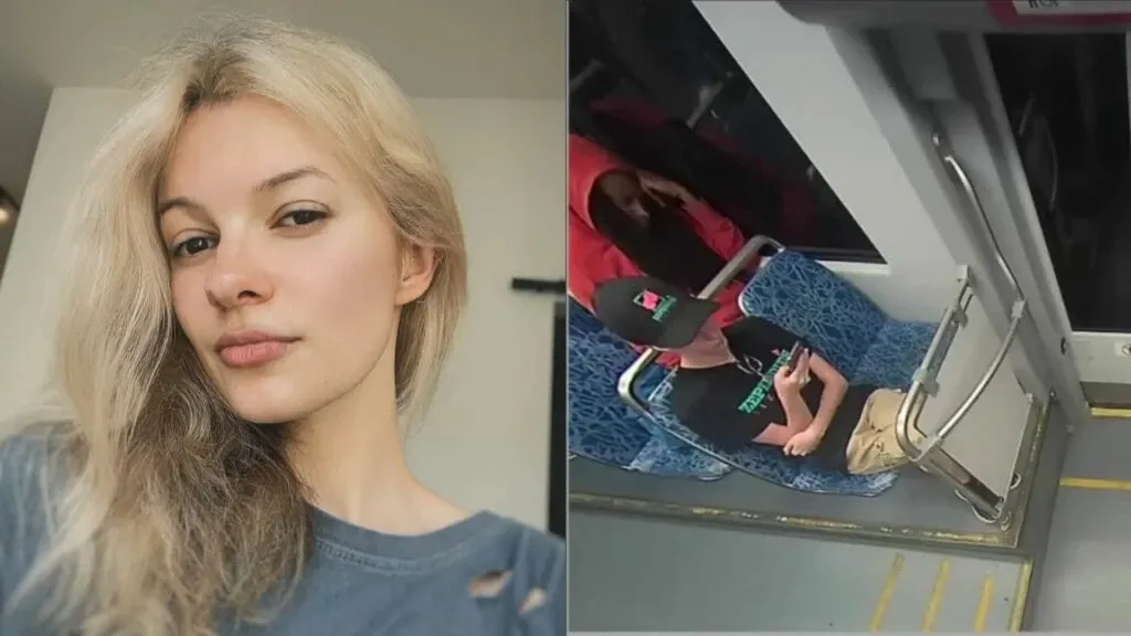 Vídeo mostra últimos instantes de ucraniana morta em trem