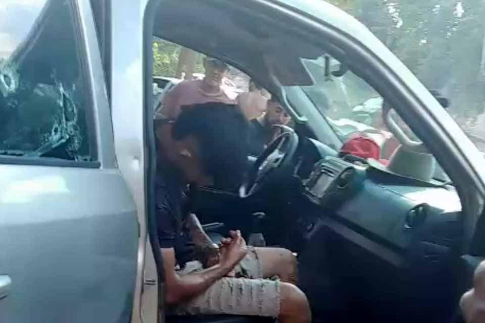 Ariquemes - Dois jovens são alvejados a tiros durante tiroteio na Prainha do Mutirão