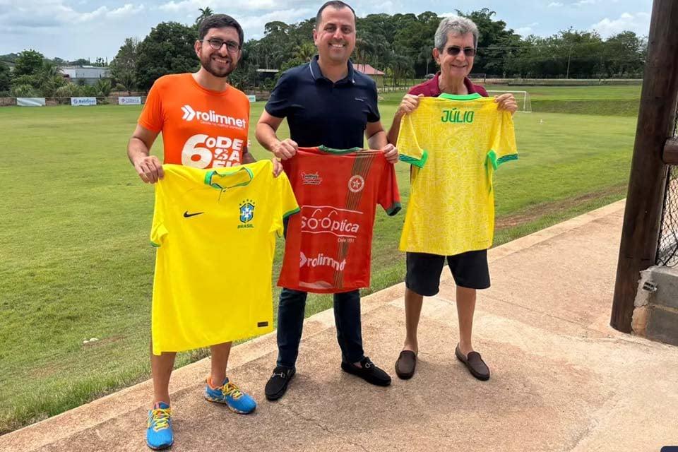 Competições Bruno Costa visita Centro de Treinamentos do Guaporé em Rolim de Moura