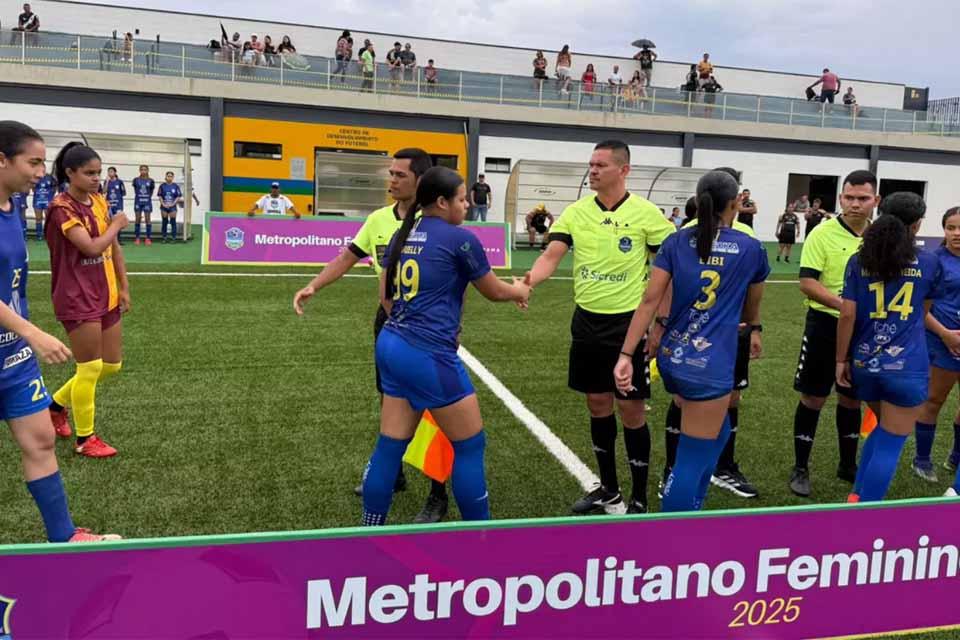 JOGOS DECISIVOS Semifinais do Metropolitano de Futebol Feminino Su-17 acontecem neste sábado (11)