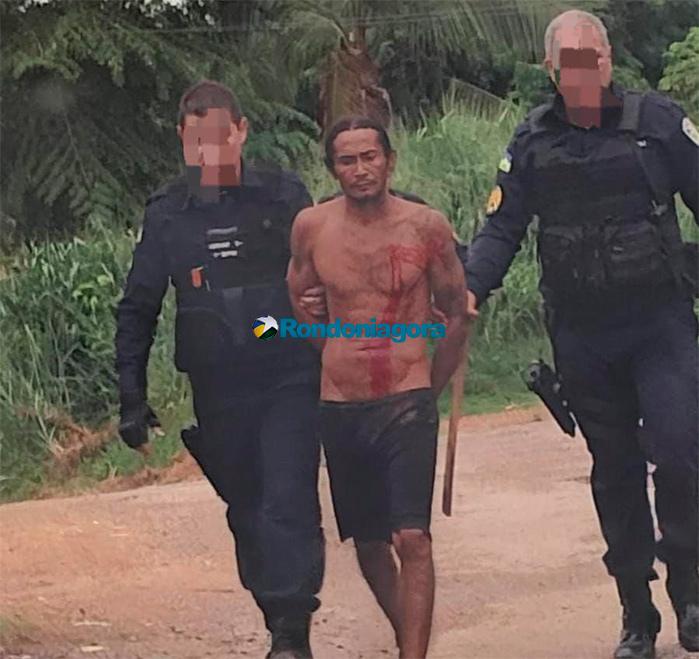 Polícia - Mulher é atacada a golpes de facão por vizinho dentro de casa em Porto Velho
