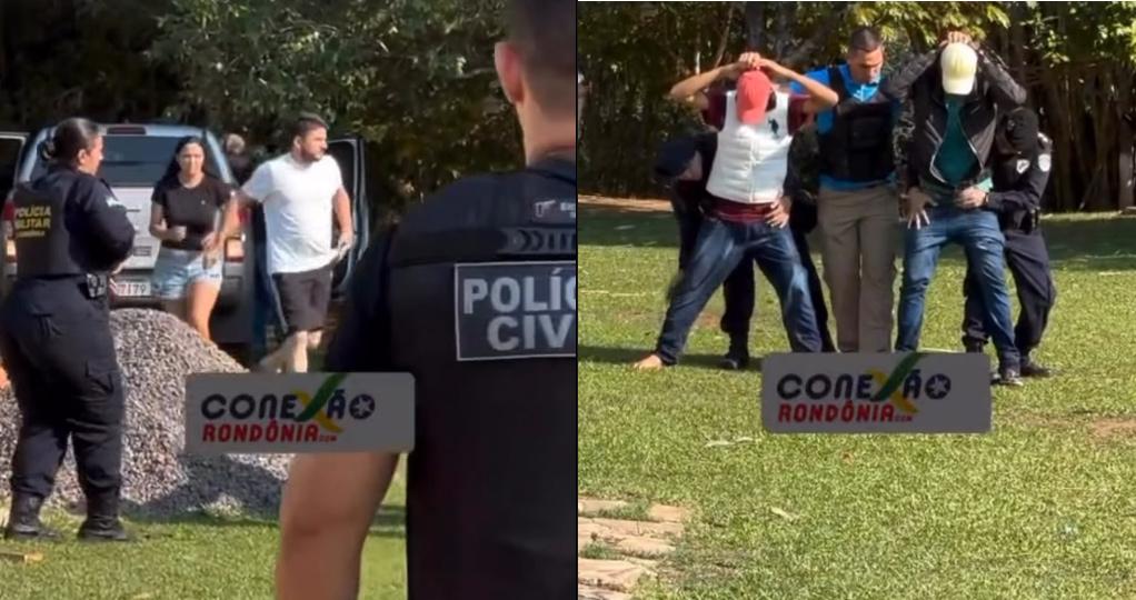 Polícia - Vídeo: deputado Jean Mendonça é feito refém em casa, mas Polícia age rápido e prende criminosos