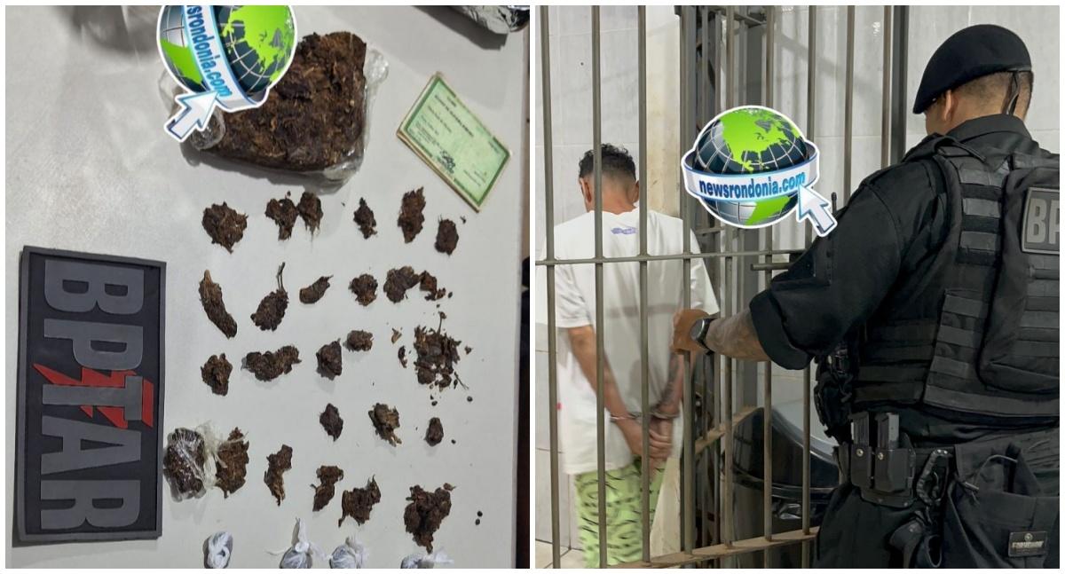 Polícia - Apenado é preso por tráfico em beco da zona norte de Porto Velho