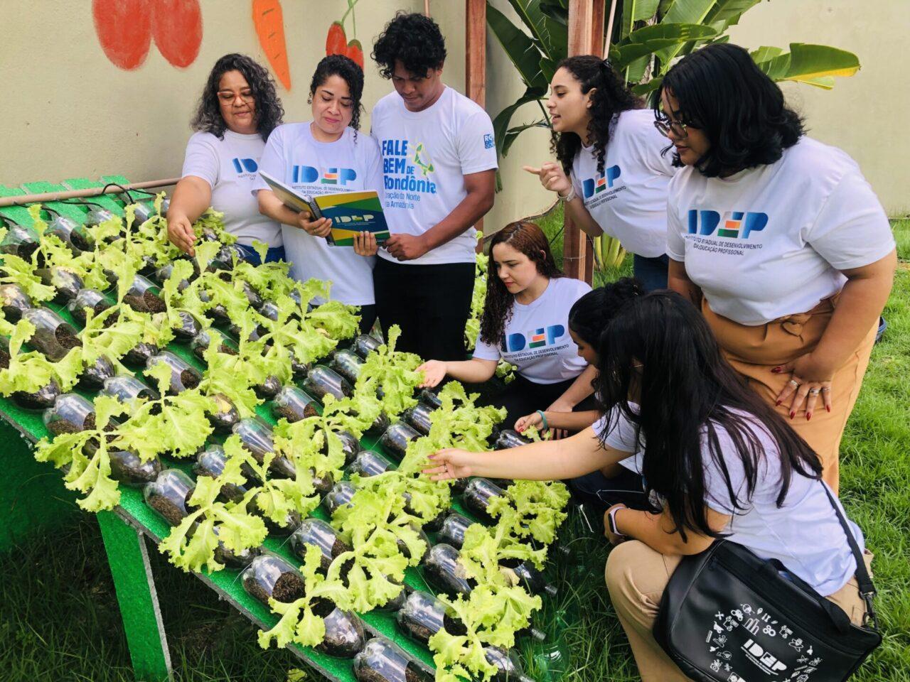 ECONOMIA VERDE - Educação profissional incentiva empreendedorismo sustentável em Rondônia