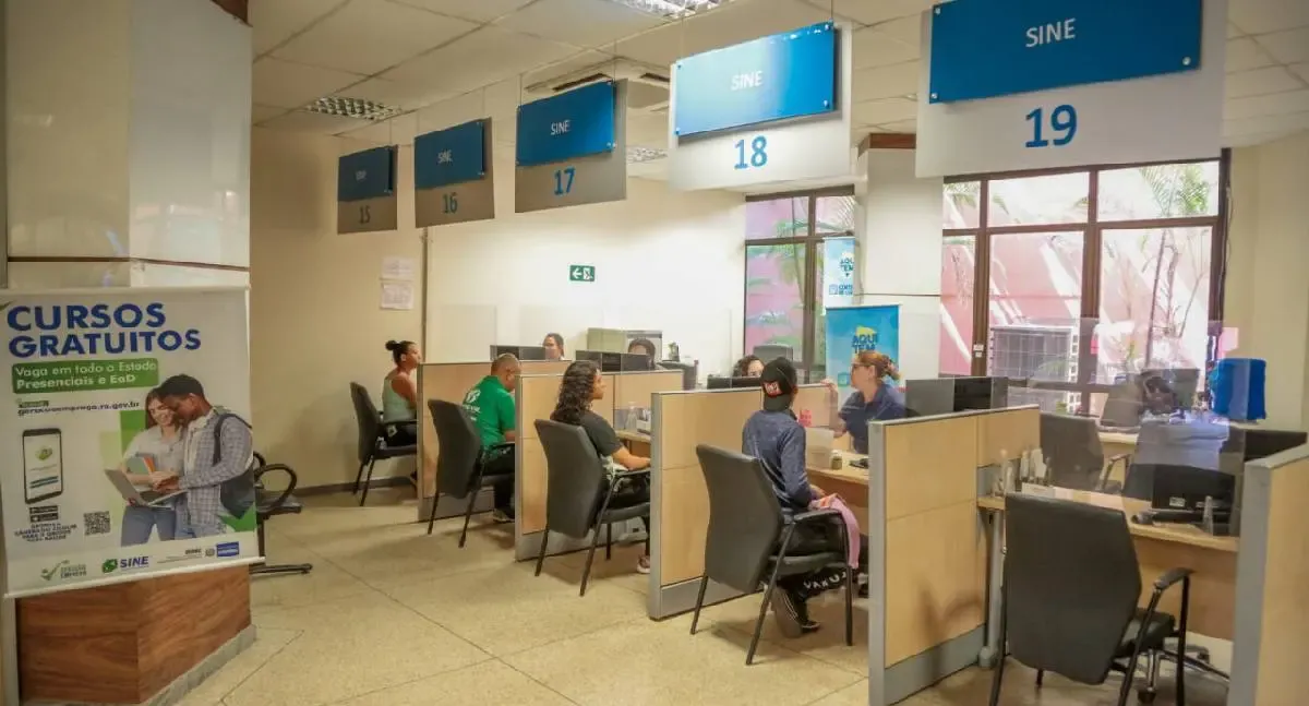 Educação - Rondônia inicia 2026 com mais de 2 mil vagas de emprego no Sine