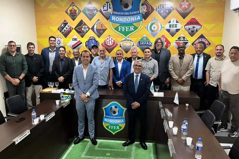 FFER - Federação de Futebol de Rondônia empossa nova gestão para o quadriênio 2026/30