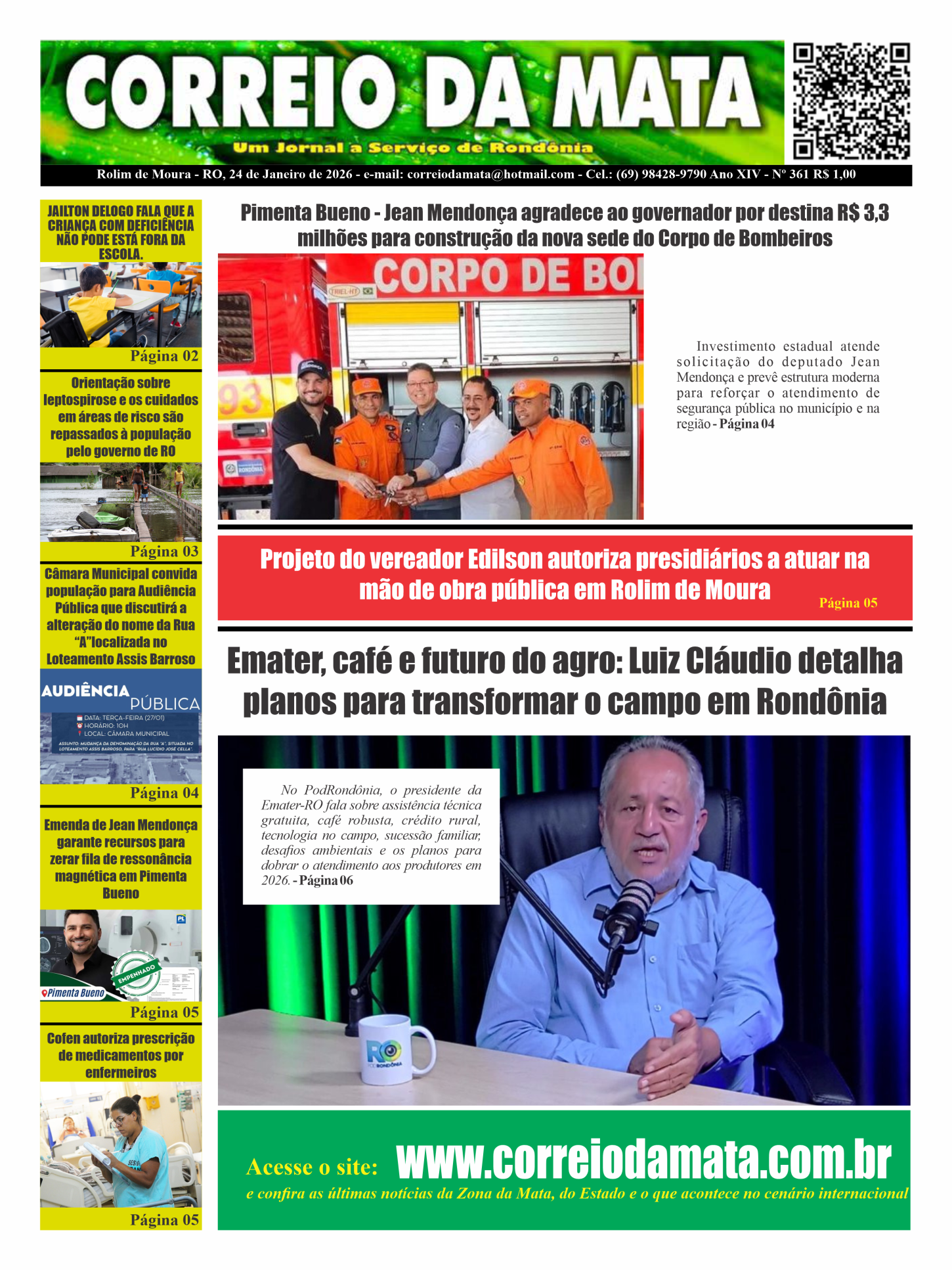 JORNAL CORREIO DA MATA