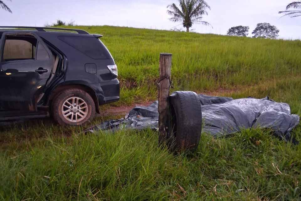 Alvorada do Oeste Homem é executado a tiros ao parar carro em porteira na zona rural